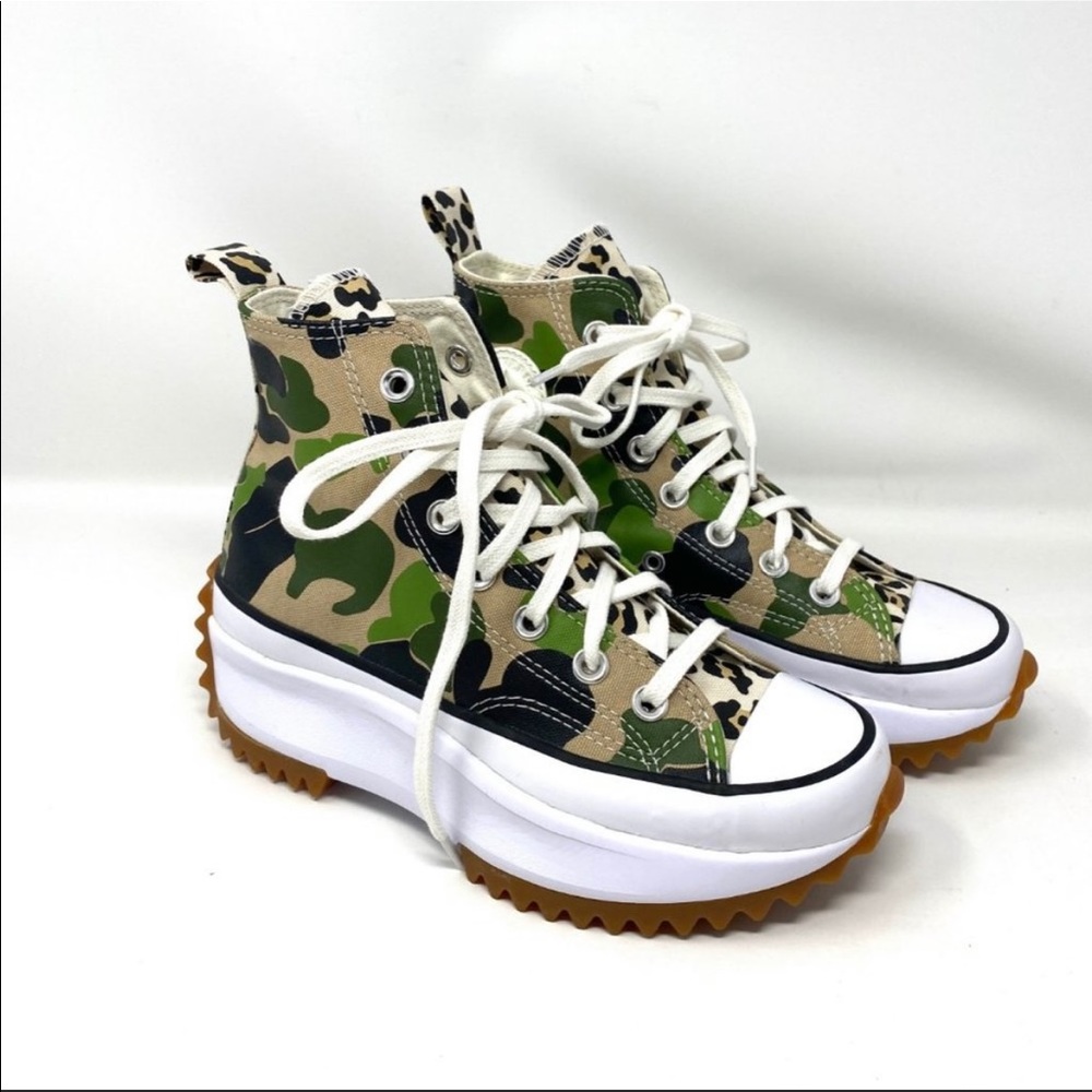 Converse Run Star Hike Camo Hi-tops